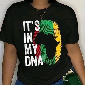 Black Graphic Women's Top